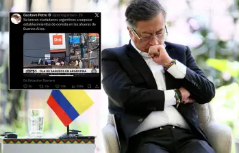 El video se trataría de unos saqueos en Buenos Aires, Argentina durante la gestión de Alberto Fernández en 2023. 