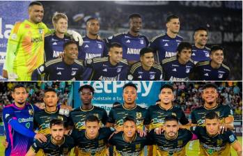 Los jóvenes hacen parte de la lista de los 100 jugadores menores de 20 años con más experiencia en 2024 como profesionales. FOTO: ÁGUILAS DORADAS Y MILLONARIOS