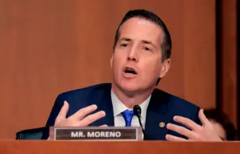 Bernie Moreno es senador republicano por el estado de Ohio. FOTO: Getty