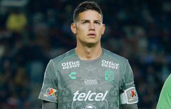 En las primeras siete fechas de James con el Club Leon, el 0 colombiano suma 6 juegos, 5 de titular, 1 gol y 4 asistencias en 458 minutos jugados. FOTO: REDES SOCIALES CLUB LEÓN