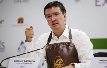 Germán Bahamón, gerente general de la Federación Nacional de Cafeteros. FOTO: Colprensa.