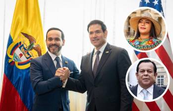 Marta Peralta y Euclides Torres hacían parte de una lista que remitió el ahora presidente durante la campaña, señalados de participar en compra de votos.. FOTOS: Colprensa y redes sociales