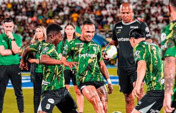 Los futbolistas Marlos Moreno y Andrés Sarmiento son titulares en Villavicencio. Foto: tomada del x de @Nacionaloficial