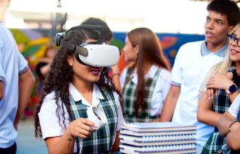 En Medellín se podrá estudiar de manera virtual a través de @Medellín, una ciudadela digital en la que se podrán acceder a cursos sin tener que inscribirse en fechas específicas y con varias facilidades. FOTO: CORTESÍA