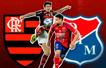 El Flamengo es el vigente campeón de la Copa Libertadores. Medellín busca pasar la fase de grupos de “La Gloria Eterna”. Foto: Getty y Juan Antonio Sánchez