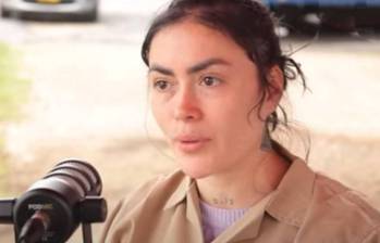 Daneidy Barrera Rojas, más conocida como Epa Colombia, fue condenada a cinco años y dos meses de prisión por “instigación a delinquir con fines terroristas”. FOTO: CAPTURA DE VIDEO 