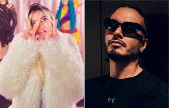 Karol G se disculpó por la letra de +57 y J Balvin la apoyó. FOTOS Tomadas de Instagram @karolg y @jbalvin