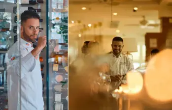 El chef colombiano Juan Manuel Barrientos se ganó una Estrella Michelin con el restaurante Elcielo Miami. FOTO: Colprensa 