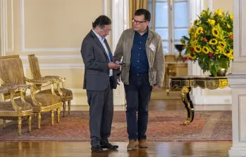 Morris fue gerente de Canal Capital en la administración de Petro en la Alcaldía de Bogotá y luego fue su candidato en las elecciones que ganó Claudia López en 2019. FOTO: Presidencia