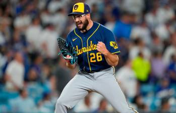 Aaron Ashby, una de las figuras de los Cerveceros de Milwaukee. FOTO: X Brewers