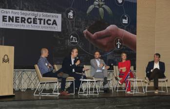 El gran foro ‘Seguridad y Soberanía Energética’ se celebró desde el auditorio de la Cámara de Comercio de Medellín. Foto: el colombiano 