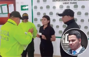 Karen Manrique ya se encuentra a disposición de las autoridades. Tanto ella como Wadith Mazur se entregaron. Testimonio de Sneyder Pinilla sería clave. FOTO REDES SOCIALES