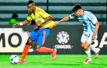 Andy Batioja es uno de los jugadores clave por banda derecha para Colombia, fuerte en el uno contra uno y veloz en los cambios de ritmo. FOTO: Cortesía FCF