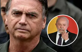 Mientras Bolsonaro ve cómo su horizonte en prisión se acorta, Lula da Silva enfrenta una rebelión parlamentaria que cuestiona su liderazgo a solo seis meses de las elecciones. FOTO: AFP y Getty