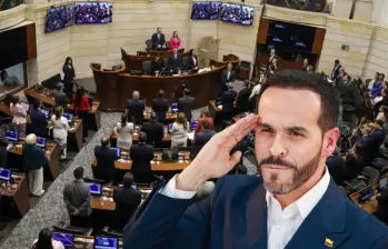 El Senado aprobó la proposición de Salvación Nacional sobre el traslado de la sede del Congreso a Cali el 7 de agosto. Fotos: Colprensa y Manuel Saldarriaga