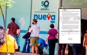 La Nueva EPS es la entidad con más afiliados del país y, como el sistema de salud, se encuentra en crisis. Foto: Nueva EPS/Redes sociales.