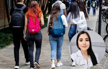 Los estudiantes universitarios enfrentan desafíos de estrés que, en algunos casos, los llevan a pensar en el suicidio. Al menos este es un hallazgo realizado por una investigación liderada por la doctora Tatiana Castañeda. Fotos: EL COLOMBIANO y cortesía.