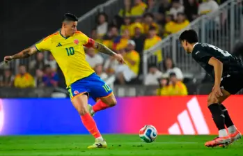 El volante James Rodríguez será el capitán del cuadro colombiano en el partido contra Australia. Foto: cortesía FCF