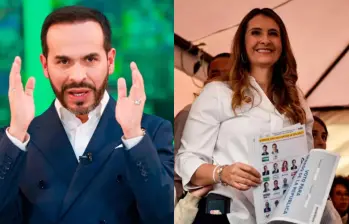 Para el abogado y candidato presidencial, el “enemigo común” es la izquierda. FOTOS: MANUEL SALDARRIAGA Y CORTESÍA.