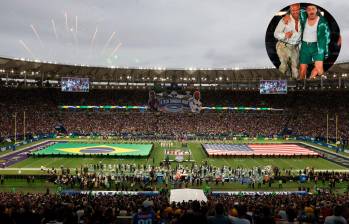 El Maracaná estuvo repleto para ver la NFL. FOTO: X NFLBrasil y ricky_martin