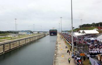 Sigue la disputa con Donald Trump por la pertenencia del canal de Panamá. FOTO: Colprensa