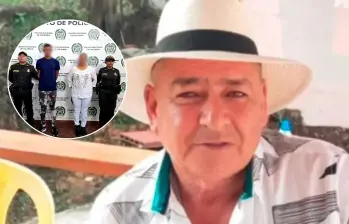 Capturaron a dos personas sospechosas de participar en el asesinato de Darío de Jesús Vergara López, en 2025. FOTOS : Policía Nacional - cortesía 