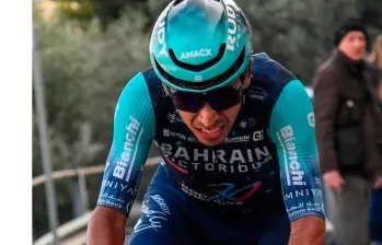 El ciclista Santiago Buitrago, que tiene su casa en el Oriente Antioqueño, es una de las cartas fuertes de Bahrain para esta temporada. Foto: tomada del Instagram de @santiagobuitrago09