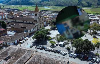 La masacre se perpetró en un establecimiento comercial en zona urbana del municipio de Urrao. FOTOS: EL COLOMBIANO Y CORTESÍA