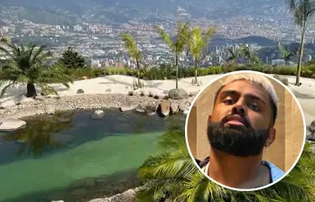 En una mansión en El Poblado vive el influencer estadounidense señalado de fraude electrónico y otros delitos. FOTOS: Fiscalía y redes sociales
