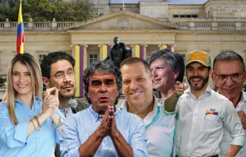 16 candidatos siguen en carrera a la presidencia de Colombia. Fotos: Colprensa y EL COLOMBIANO