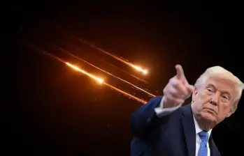 Donald Trump ha criticado a ambas naciones por su actuar en medio del conflicto, sin embargo, ha mantenido la posición sobre una tregua entre los dos archienemigos. Fotos: AFP y Getty images