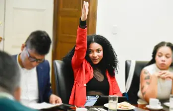 Juliana Guerrero, en polémica tras aspirar al Viceministerio de Juventudes. Foto: Colprensa