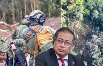 La ONU condenó el reclutamiento ilegal y pidió precaución militar, mientras el Gobierno defendió la operación. Dos de los reclutadores de menores en las Disidencias de Iván Mordisco quedaron vivos. FOTO: Ministerio de Defensa y Colprensa