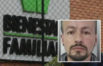 Freddy Castellanos, docente y presunto abusador de 12 niños en un centro infantil del Instituto Colombiano de Bienestar Familiar, fue enviado a la cárcel mientras investigan. FOTO: CORTESÍA ICBF Y COLPRENSA