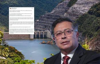 El presidente Petro pidió a las superintendencias investigar a los embalses y los acuso de delitos ambientales. Fotos: Manuel Saldarriaga Quintero, Colprensa y captura de X