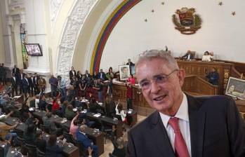 Ante la declaración de enemigo público por parte de la Asamblea Nacional de Venezuela, Álvaro Uribe respondió. FOTOS: Cortesía y Colprensa