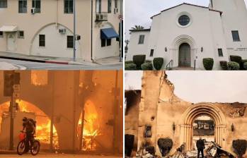 El antes y después en Los Ángeles, California, tras los incendios. FOTO: Tomada de Instagram @Architecturediscuss