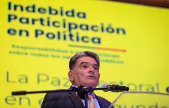El procurador general de la Nación, Gregorio Eljach. Foto: Colprensa - Catalina Olaya