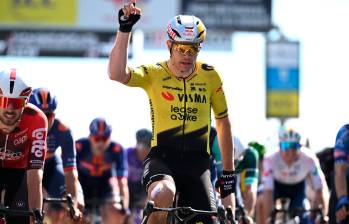 Wout Van Aert es triple campeón mundial de ciclocros. FOTO: GETTY