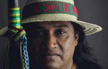 El líder indígena nasa Alfredo Acosta fue nombrado ministro de la igualdad. FOTO Pablo Salgado