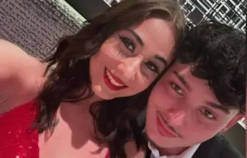 Leigha Mumby y Daniel Waterman, pero este último murió tras un grave accidente de tránsito. FOTO: Tomada de las redes sociales 