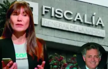 Zulma Guzmán, presunta responsable de la muerte de las niñas y Juan de Bedout, padre de una de las víctimas. Foto: Colprensa y redes sociales.