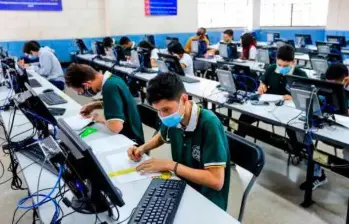El país obtuvo casi los mismos resultados del 2022, muy por debajo del promedio de la OCDE en las pruebas Pisa. Foto: Jaime Pérez