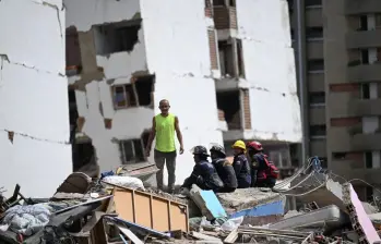 ¿Cómo ayudar a los damnificados por el terremoto en Venezuela? FOTO: AFP 