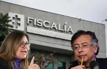 Fiscal general Luz Adriana Camargo le responde al presidente Gustavo Petro sobre la llamada junta del narcotráfico. FOTO: Colprensa