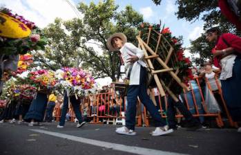 La Feria de las Flores 2026 terminará el próximo domingo 9 de agosto con el tradicional Desfile de Silleteros. FOTO: Esneyder Gutiérrez.
