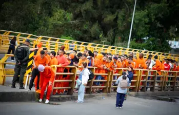 Alrededor de 150 presos colombianos fueron deportados desde Ecuador. Foto: Cancillería