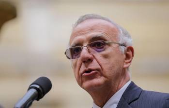 El ministro de Defensa, Iván Velásquez fue citado a debate de control político y moción de censura. FOTO: Colprensa