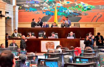 La Cámara de Representantes avanza en el segundo debate de la polémica reforma a la salud del Gobierno de Gustavo Petro. FOTO: Tomada de Twitter 