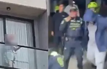 Ciudadano gringo capturado por supuesto abuso sexual contra menores de edad. Foto: captura de video